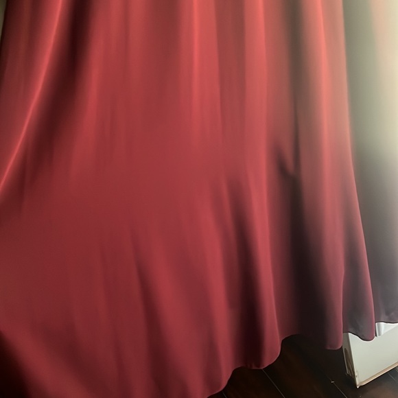 Baltic Born Burgundy Wedding Dress - Picture 10 of 14